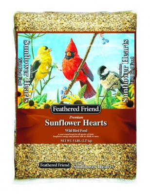 Feathered Friend Sunflower Hearts 5 lb.
