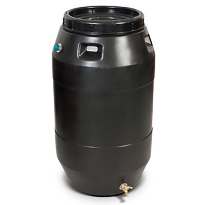 Rain Barrel 55 Gal Black
