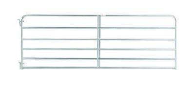 10 ft. x 50 in. Galvanized 6-Bar Tube Gate
