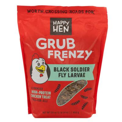 Happy Hen Grub Frenzy Black Soldier Fly Larvae 30 oz.
