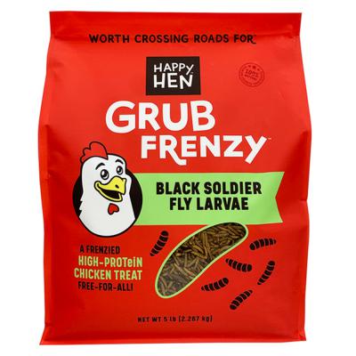 Happy Hen Grub Frenzy Black Soldier Fly Larvae 5 lb.