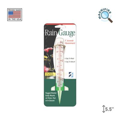 EZ Read Basic Rain Guage Clear 5 in.