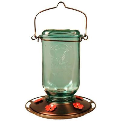 More Birds Mason Jar Hummingbird Feeder 25 oz.
