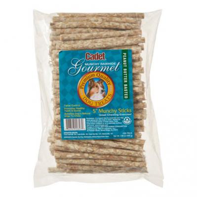 Cadet Peanut Rawhide Sticks 100 CT