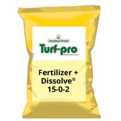 Jonathan Green Turf-pro Fertilizer + Dissolve (15-0-2) 50 lb.