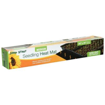 Jump Start Seedling Heat Mat Black 20X20 in.