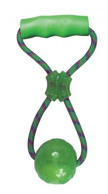Kong Squeezz Ball W/Handle Lg