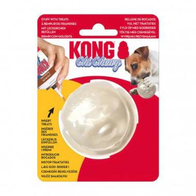 KONG Holiday ChiChewy Snowball Dog Toy Medium