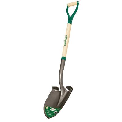 Landscapers Select Digging Shovel Steel Blade Steel Handle D Shaped Handle 30 in. L Handle