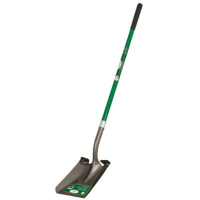 Landscapers Select Square Point Shovel Fiberglass Handle Ergonomic Handle 47 in. L Handle