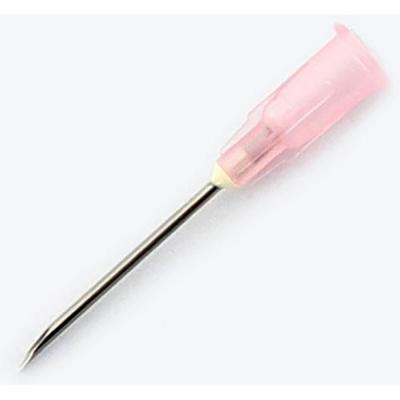 Needle 18G X 1 in. Aluminum Hub Pink
