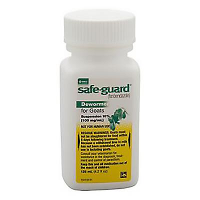 Safe-Guard Goat Dewormer 125 ml.