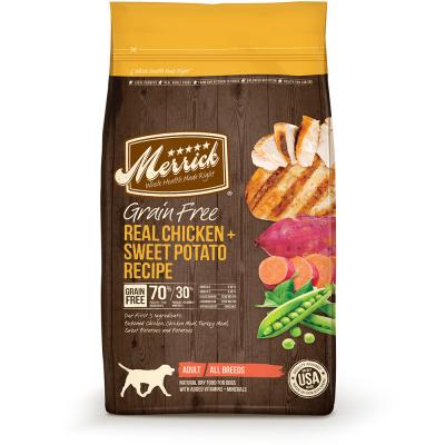 MERRICK GF CHICKEN /SW POT 4 lb.