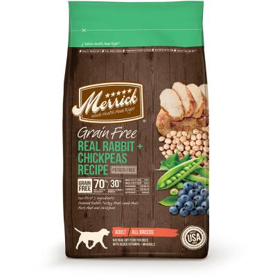 MERRICK GF RABBIT/CHICKPEA 22 lb.