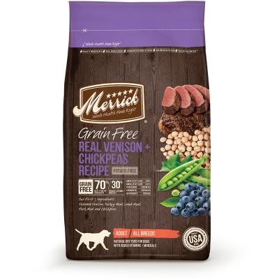 MERRICK GF VENISON/CHICKPEA 12 lb.