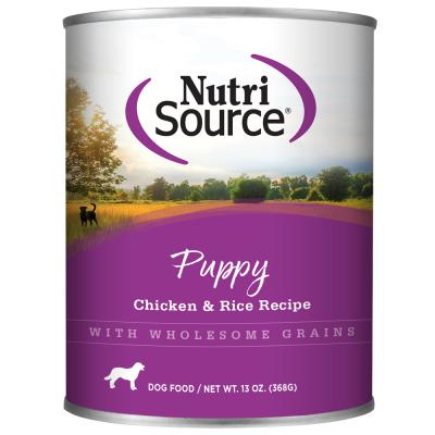 NutriSource Puppy Chicken & Rice Recipe 13 oz.