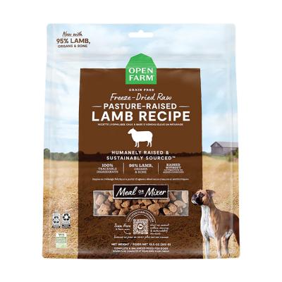 Open Farm Pasture-raised Lamb Freeze Dried Raw Dog Food Morsels 13.5 oz.