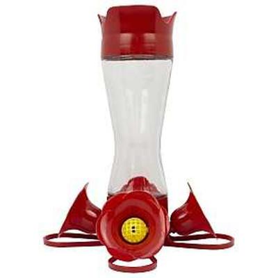 Clear Glass Hummingbird Feeder 8 oz.