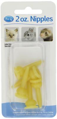 PetAg Elongated Nipples 5 PK