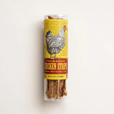 Polkadog Chicken Strip Jerky 4 oz. Tube