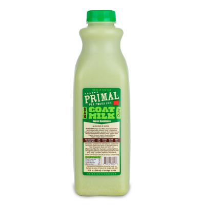Primal Raw Frozen Goat Milk Green Goodness 32 oz.