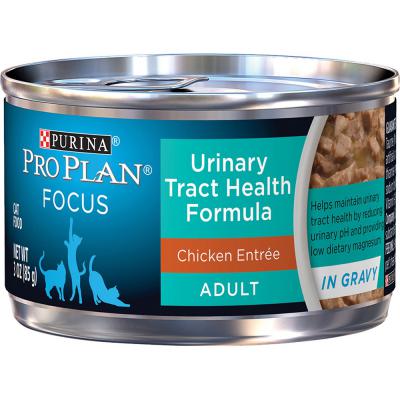 Pro Plan Focus Cat Urinary Tract Health Chicken Entree 3 oz. Case of 24