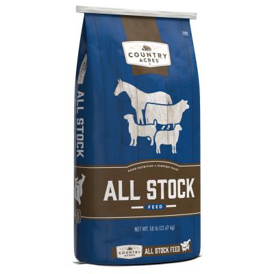 Country Acres All Stock 12% Textured General Livestock Feed 50 lb.