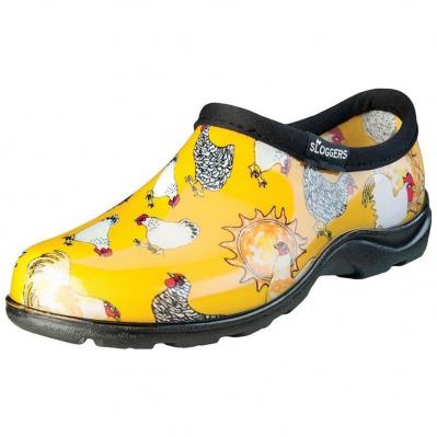 Sloggers Womens Waterproof Comfort Shoe Chicken Yellow Size 9
