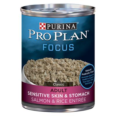 Pro Plan Sensitive Skin & Stomach Salmon & Rice Entree 13 oz.