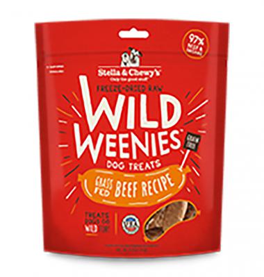 STELLA & CHEWYS WILD WEENIES BEEF 3.25 oz.