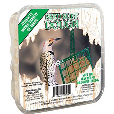 C&S Seed Suet Dough 11 oz. Case Of 12