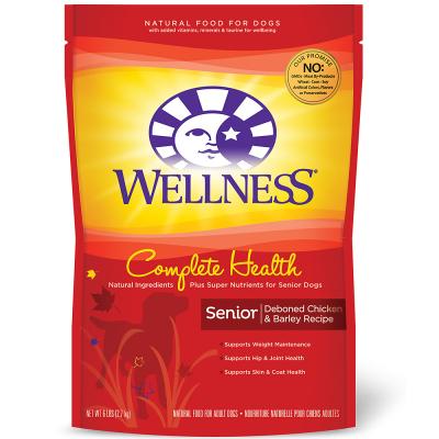 Wellness Complete Health Senior Chicken & Barley Recipe 15 lb.
