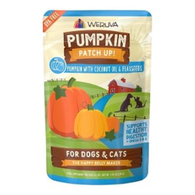 Weruva Dog Cat Pumpkin Coconut Oil 1.05 oz. Pouch 12 Pack